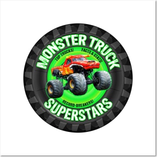 Truck Tire of Monster Posters and Art